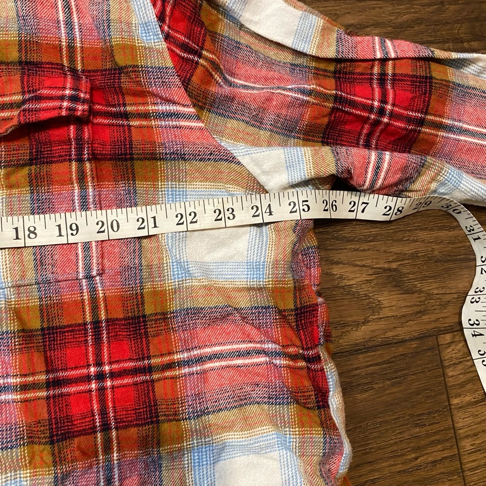Old Navy the boyfriend shirt‎ flannel - Picture 4 of 5